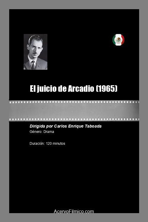 El juicio de Arcadio (1965) poster