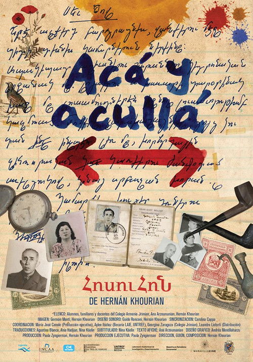 Acá y acullá (2018) poster