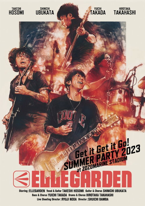 ELLEGARDEN「Get it Get it Go! SUMMER PARTY 2023」 (2023) poster