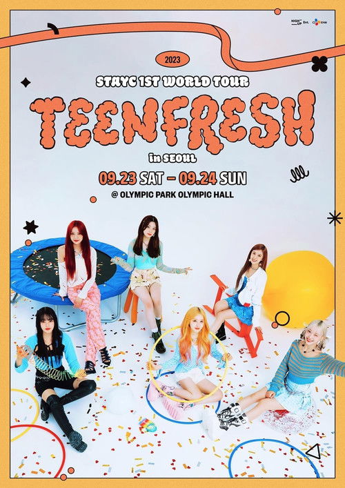 STAYC 1st World Tour [TEENFRESH] in Seoul (2024) poster