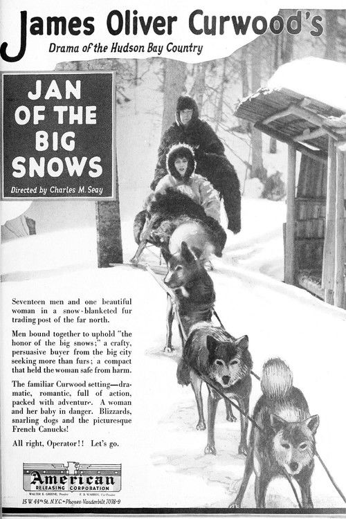 Jan of the Big Snows (1922) poster
