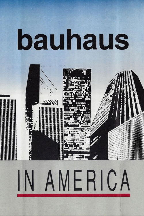 Bauhaus in America (1995) poster