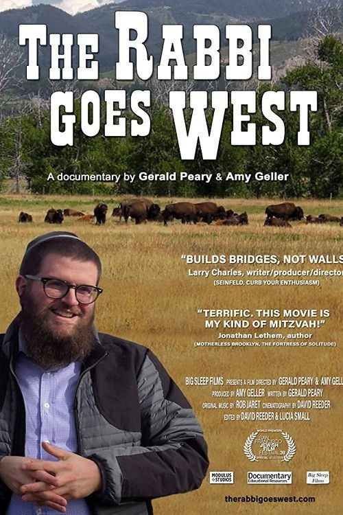 The Rabbi Goes West (2019) poster