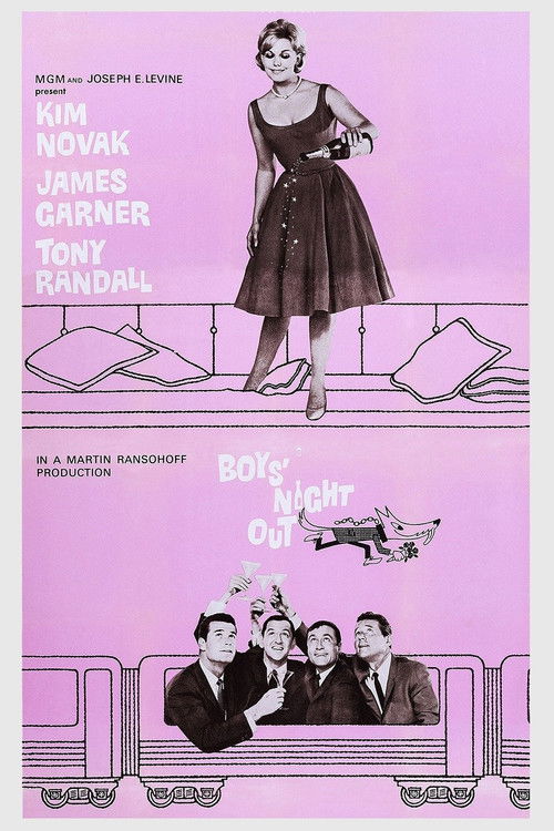 Boys' Night Out (1962) poster
