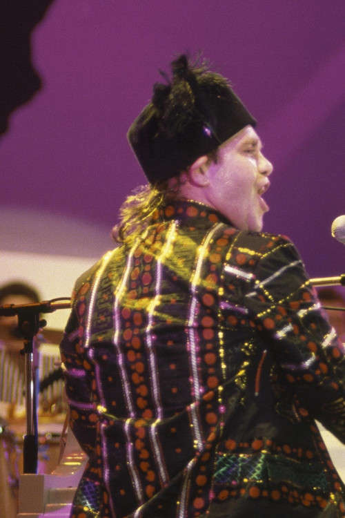 Elton John at Live Aid (1985) poster