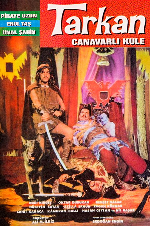 Tarkan: Canavarlı Kule (1969) poster