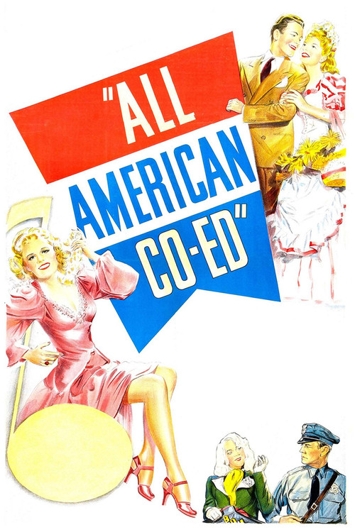 All-American Co-Ed (1941) poster