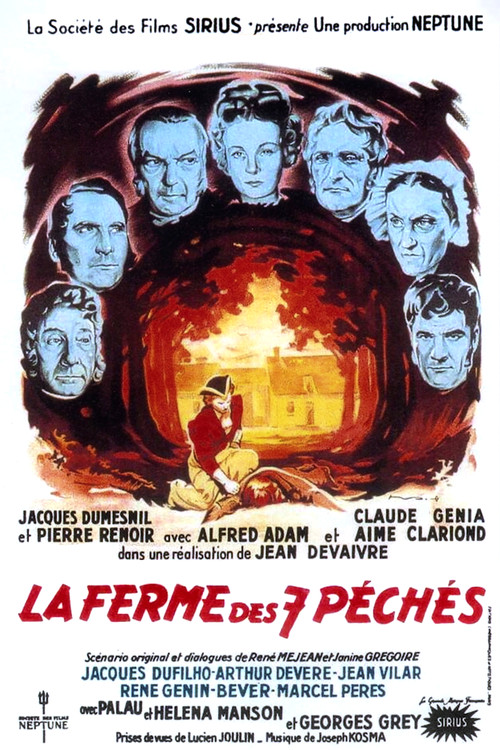 La Ferme des sept péchés (1949) poster