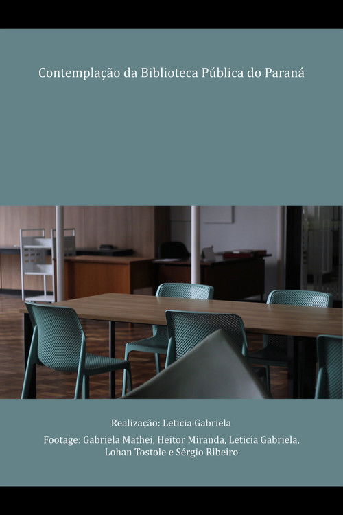 Contemplação da Biblioteca Pública do Paraná (2020) poster