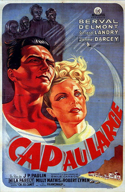Cap au large (1942) poster