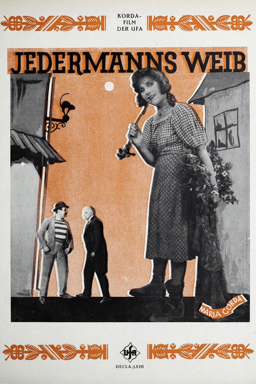 Jedermanns Weib (1924) poster