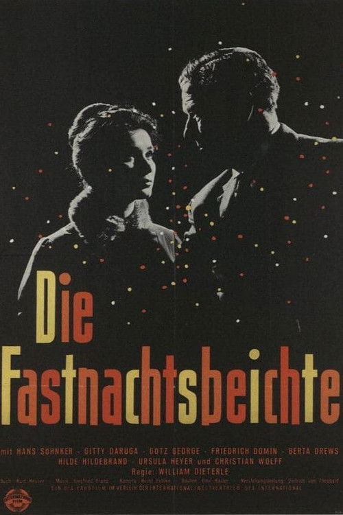 Die Fastnachtsbeichte (1960) poster