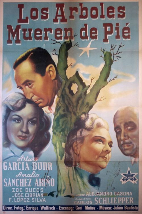 Trees Die Standing (1951) poster