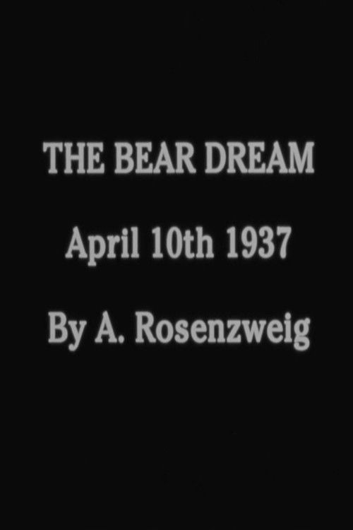 The Bear Dream (2009) poster