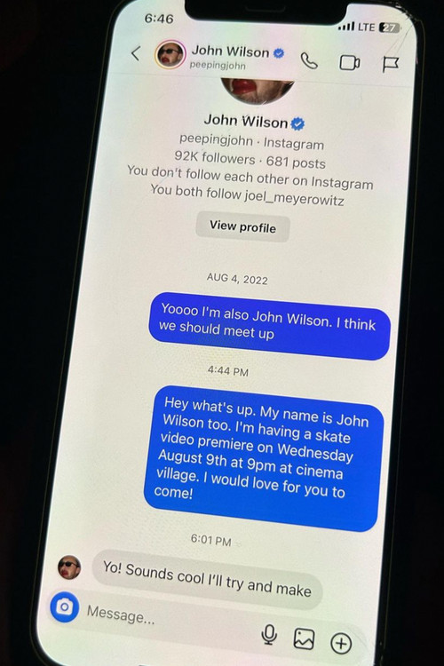 Johnny's Vid (2023) poster