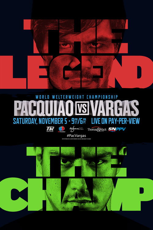 Manny Pacquiao vs. Jessie Vargas (2016) poster