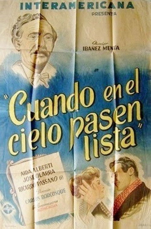 Cuando en el cielo pasen lista (1945) poster