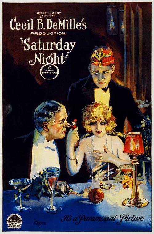 Saturday Night (1922) poster
