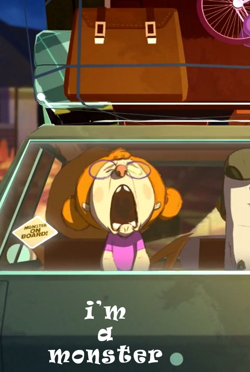 I'm a monster (2010) poster