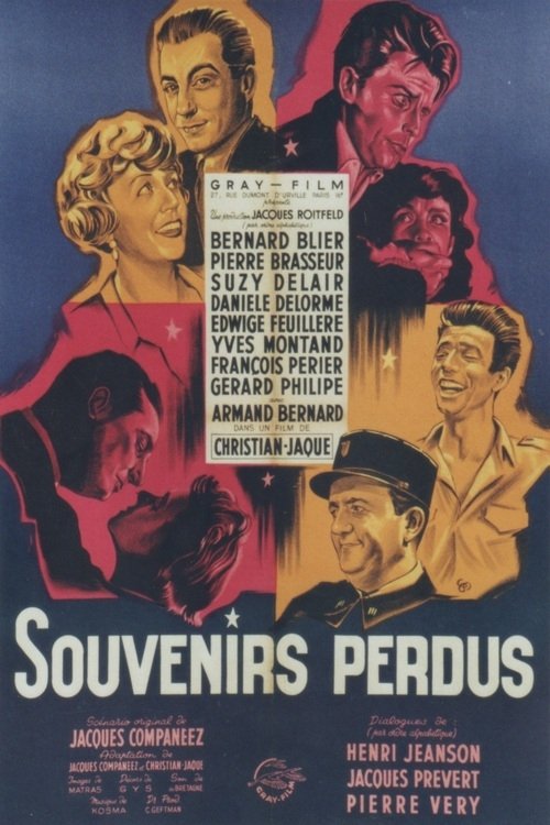 Souvenirs perdus (1950) poster