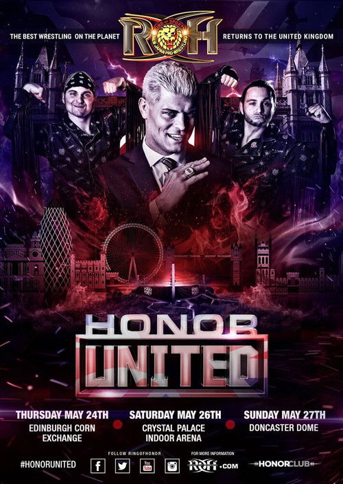 ROH: Honor United - London (2018) poster