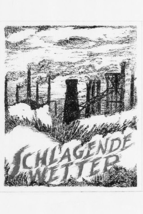 Schlagende Wetter (1923) poster