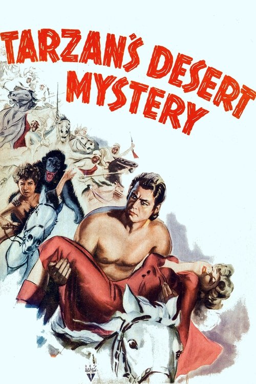 Tarzan's Desert Mystery (1943) poster
