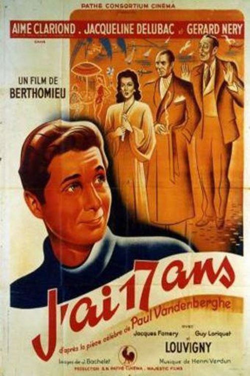 J'ai dix-sept ans (1945) poster
