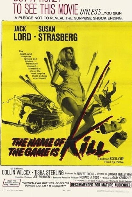 The Name of the Game Is Kill (1968) poster