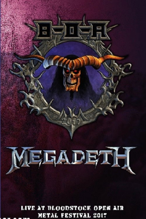 Megadeth Bloodstock 2017 (2017) poster