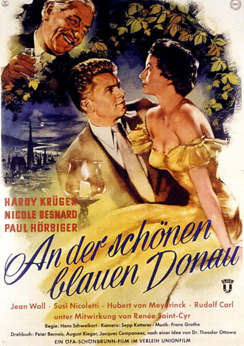 An der schönen blauen Donau (1955) poster