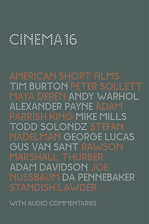 Cinema16: American Short Films (2006) poster