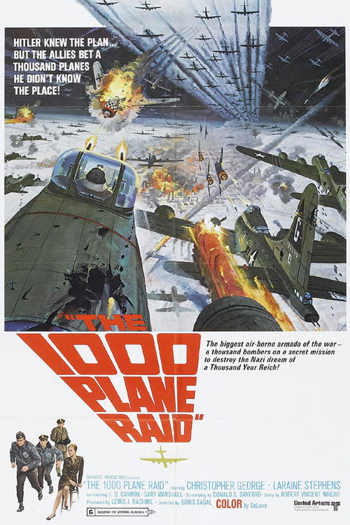 The Thousand Plane Raid (1969) poster
