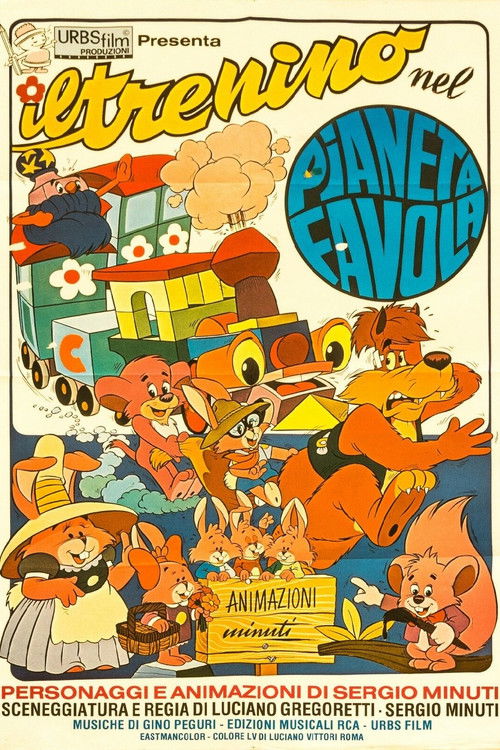 Il trenino nel pianeta favola (1980) poster