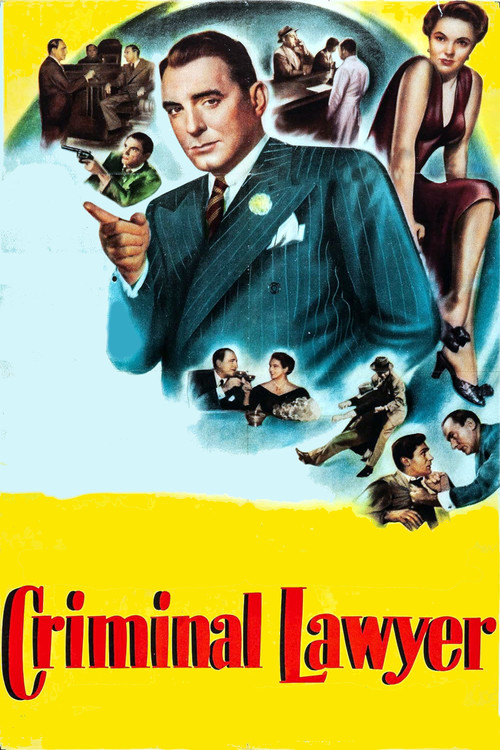 Criminal Lawyer (1951) poster