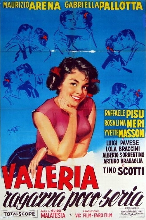 Valeria ragazza poco seria (1958) poster