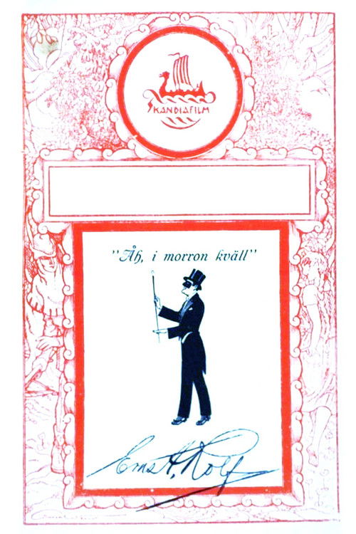 Åh, i morron kväll (1919) poster