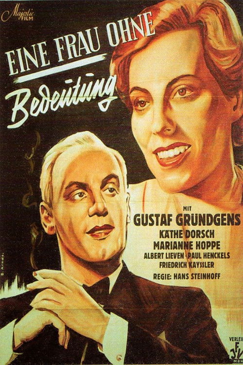 Eine Frau ohne Bedeutung (1936) poster
