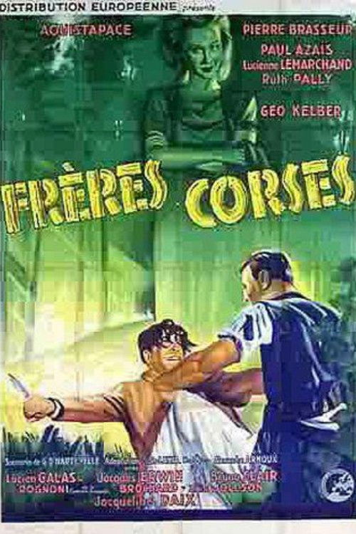 Corsican Brothers (1939) poster