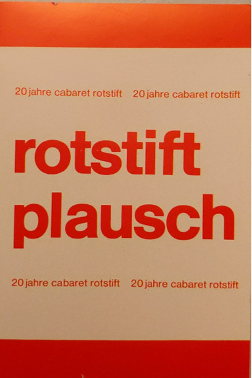 Cabaret Rotstift Plausch 20 Jahre Cabaret Rotstift (1974) poster