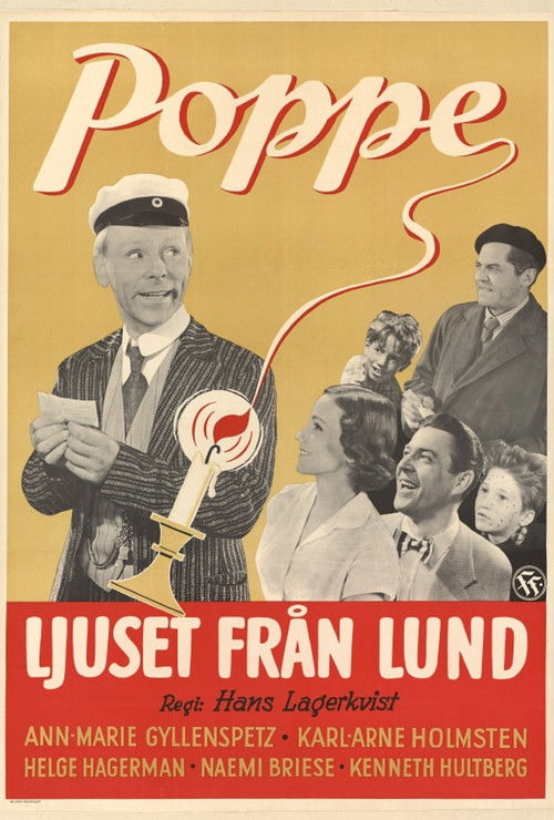 Ljuset från Lund (1955) poster