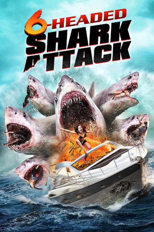 6-Headed Shark Attack (2018) poster