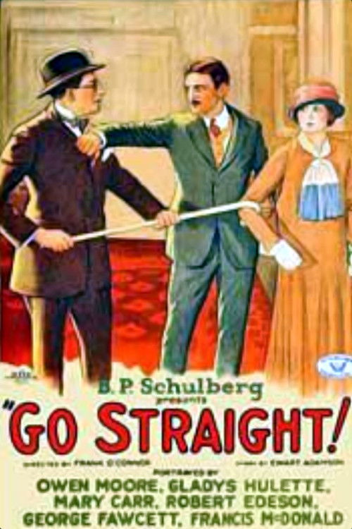 Go Straight! (1925) poster