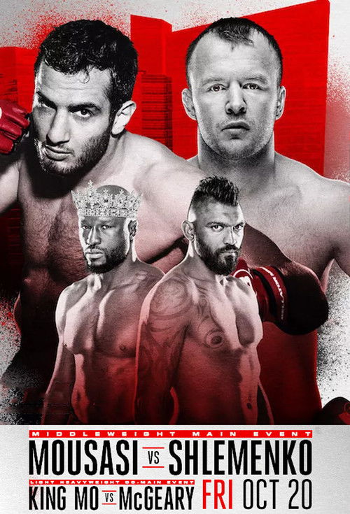 Bellator 185: Mousasi vs. Shlemenko (2017) poster