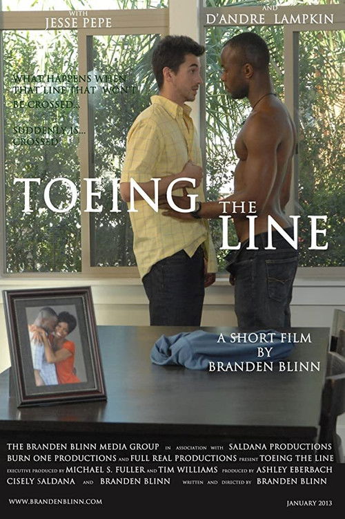 Toeing the Line (2013) poster