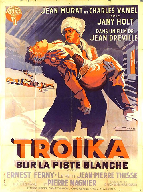 Troïka sur la piste blanche (1937) poster