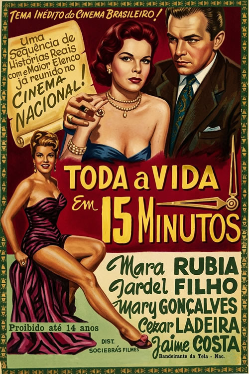 Toda a Vida em 15 Minutos (1954) poster