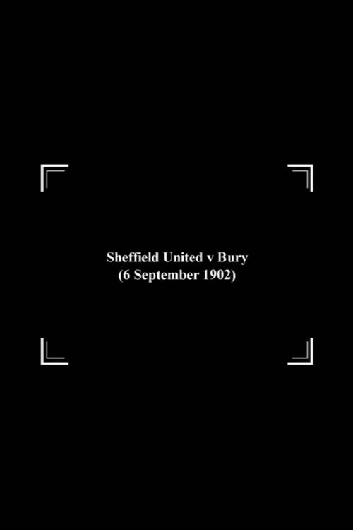 Sheffield United v Bury (1902) poster