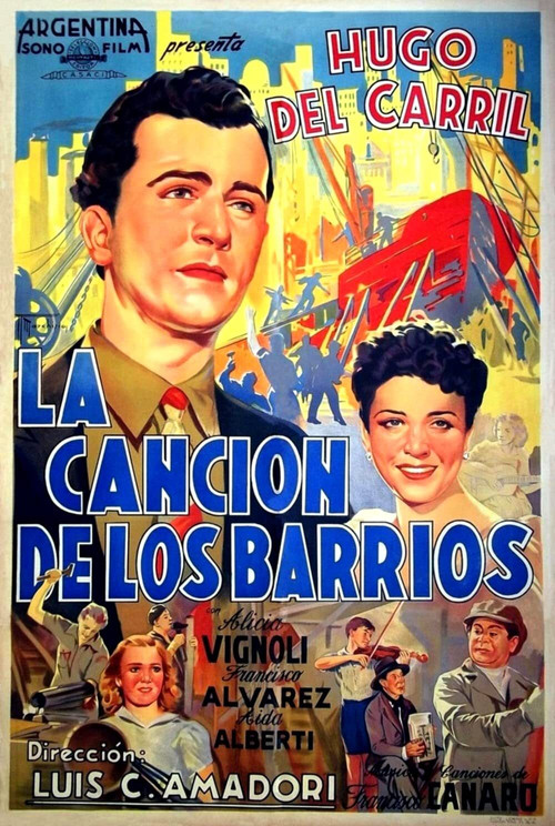 La canción de los barrios (1941) poster