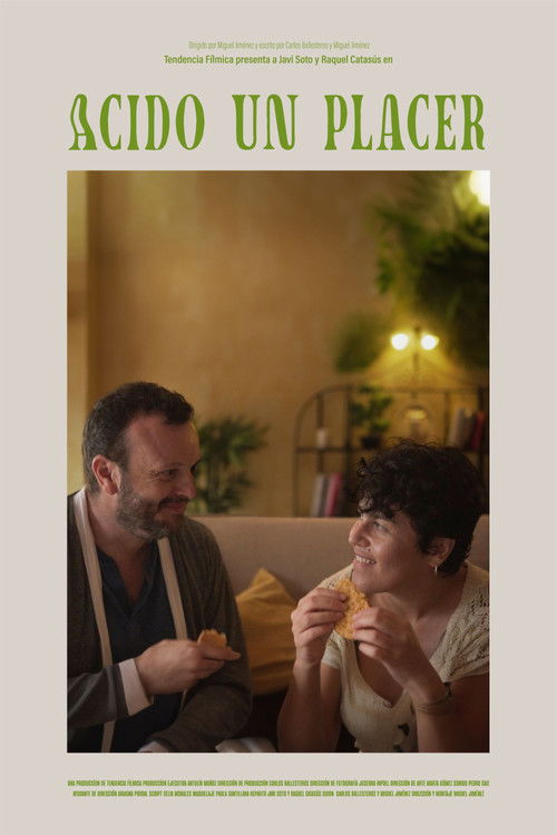 Ácido un placer poster